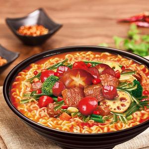 麻辣香锅袋装方便面速食免煮泡面5袋装夜宵速食品整箱批发