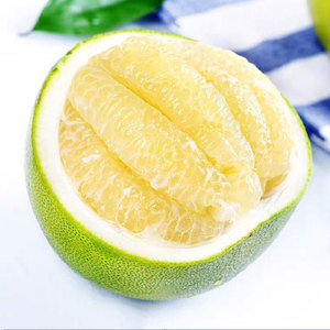 泰国青柚进口青皮白心柚子应季新鲜水果白肉蜜柚大果脆甜金柚整箱