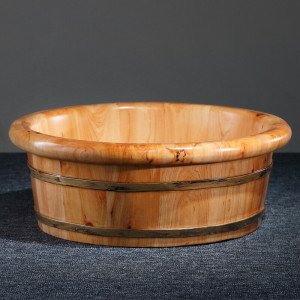 泡脚小木盆小号