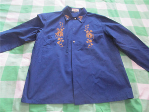 80年代的确良衬衫女装道具服装308c8特价
