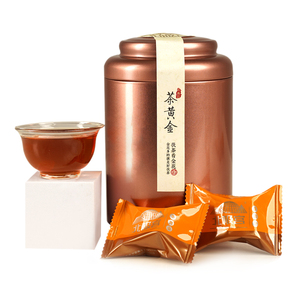 北极宫金花茯茶陕西特产正宗黑茶黄茯茶送礼送长辈茶叶养生茶罐装