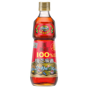 燕庄纯芝麻油香油400ml*1瓶正品 家用 纯正火锅香油调味凉拌