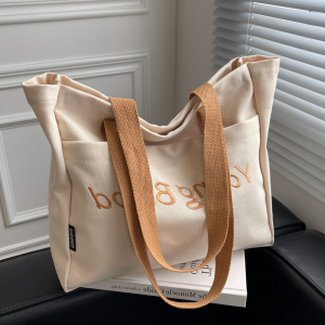 大容量ck腋下包包女夏2022新款高级质感ins小众通勤帆布袋单肩包