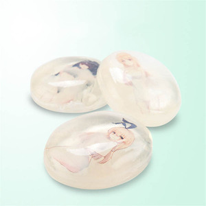 动漫香皂绅士舰娘岛风时崎狂三黄漫老师二次元创意透明水晶手工皂