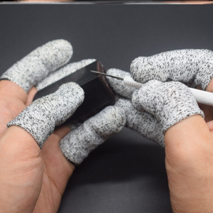 日本购防切手神器防割手指套切菜护手器厨房切肉u护指套采摘手部