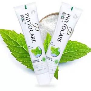 无限极植雅牙膏家用薄荷绿色膏体护龈出血去口臭美白牙齿成人牙膏