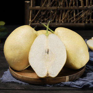 【正大出品】品牌自营 山西牛奶香梨5斤中果新鲜梨子水果整箱9