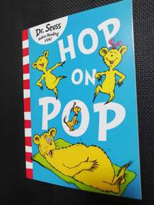 英文原版 苏斯博士 在爸爸身上蹦来跳去 Dr. Seuss Hop On Pop
