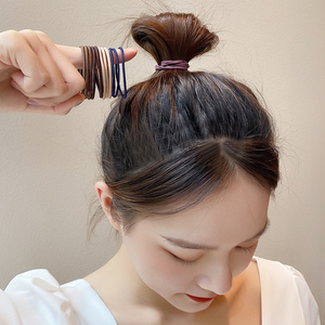 橡皮筋发圈女夏季简约头饰绑头发女夏天扎马尾头绳高弹力发绳皮套