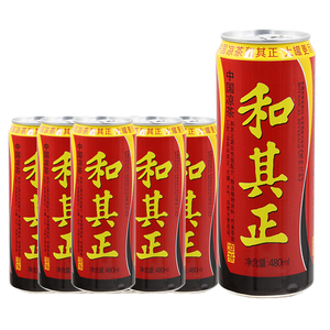50黄家干果淘宝和其正罐装凉茶4