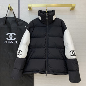 正品代购chanel/香奈儿女装滑雪系列立领休闲面包服羽绒服外套