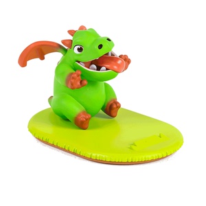 部落冲突手办皇室战争飞龙宝宝雷电飞龙懒人支架通用底座周边雷