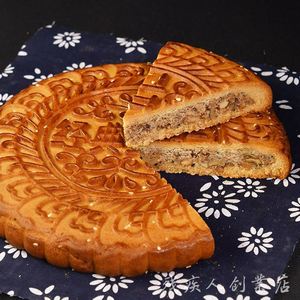 四川肉大月饼