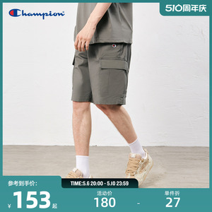 Champion冠军短裤男2024夏季新款口袋工装休闲运动短裤五分裤子