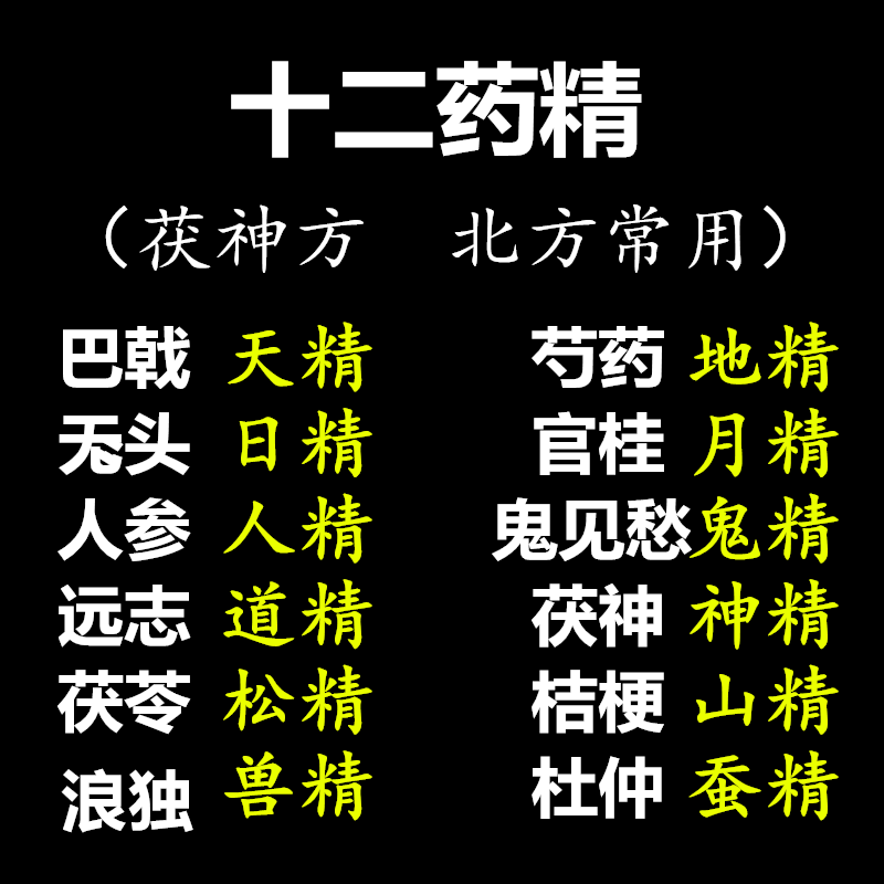 十二精药