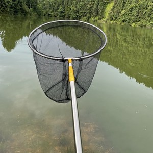 80海的新世界85淘宝包邮儿童伸缩捞鱼网 铝合金小鱼捞网龙虾蝌蚪