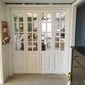 丽人轩any淘宝移门定制实木门厨房推拉门阳台书房卫生间隔断门欧式