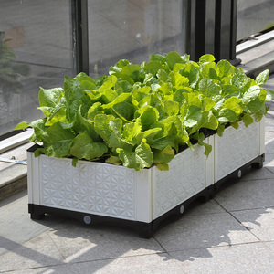 种植箱阳台种菜神器家庭蔬菜多层花盆楼顶盆栽特大清仓高款长方形