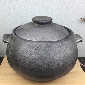 四川传承非遗荥经黑砂锅土砂锅家用燃气炖汤锅味美健康无釉老式