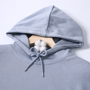 女卫衣带帽雾霾蓝