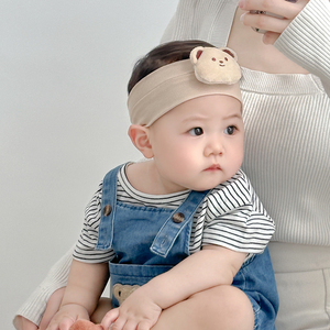 婴儿帽子夏季胎帽宝宝护囟门发带新生儿婴幼儿囟门帽男宝女宝新款