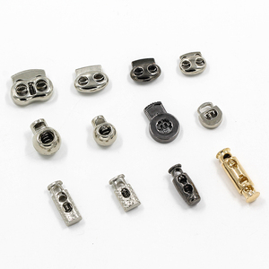 金属弹簧扣高档吊钟猪鼻扣衣服裤子鞋子松紧调节扣止绳扣抽绳卡扣