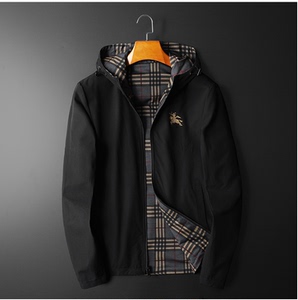 巴宝莉男春秋外套