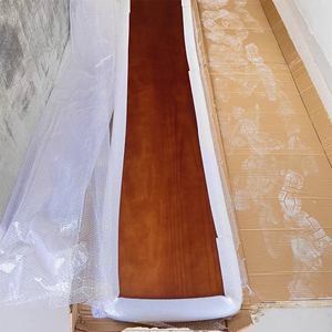 3米长方形板定制5厘米厚木板圆角松木板单独桌面板台面2米长30宽