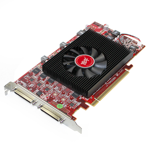 旌宇多屏显卡 amd r7 350 2g 8输出 vhdci接口八联屏赠线大屏拼接