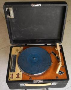 【耀澜】70年代文革物品 海燕713手摇电唱机 黑胶唱片机 留声机