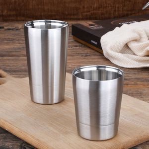 办公不锈钢口杯304不锈钢