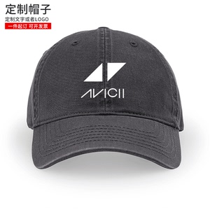 欧美潮牌dj  电音avicii艾维奇a神帽子棒球帽男女个性鸭舌帽定制