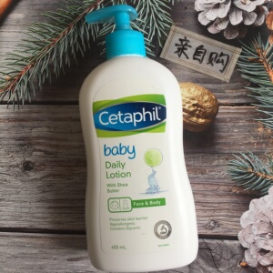 现货澳洲 cetaphil 丝塔芙baby daily lotion婴儿每日润肤乳400ml