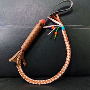 马鞭甩鞭舞蹈演出影视道具蒙古族特色装饰纪念品礼品鞭子儿童皮鞭