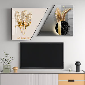 电视墙装饰画现代简约