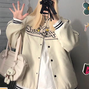 兔子头联名棒球服