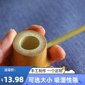 贵州手工竹子烟斗老式竹节烟斗旱烟斗老式短款旱烟袋便携竹根