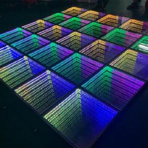 跳跳板弹簧舞池ktv迪厅慢摇吧t型蹦迪台床效果酒吧专用抖音感应灯