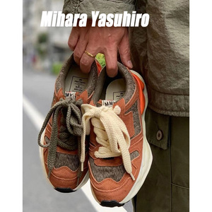 mmy三原康裕溶解鞋nigel cabourn联名款老爷子复古老爹鞋运动鞋男