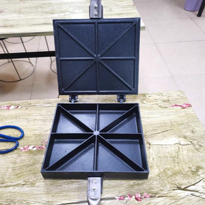 福字粑雪玉米三角粑甜糕饼烘焙创意模具型锅小吃厨房用品热卖