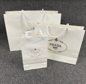 专柜手提袋prada普拉达包装衣服围巾包包购物纸袋香水口红礼品袋