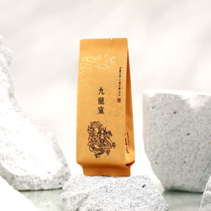 【九龙窠肉桂】公版哑光三色烫金泡袋茶叶小包装袋15cm可定制