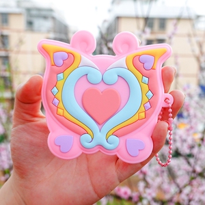 巴啦啦小魔仙镜子黑魔仙变身器黑魔盒随身手持镜紫色小红书同款镜