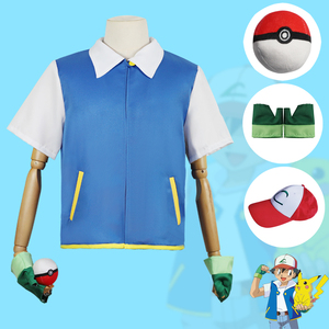 宠物小精灵小智cos衣服神奇宝贝cosplay角色扮演外套动漫套装现货