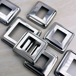 不锈钢栏杆装饰盖304盖精品盖加厚05不绣钢方饰盖底盖脚盖圆管遮