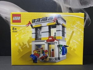乐高积木LEGO 40305节日限定微型乐高商店专卖店益智拼搭玩具礼物