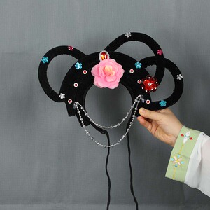 戏曲戏剧头饰 丫鬟小姐头饰 表演演出道具头饰古装表演