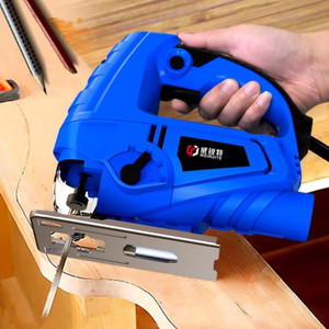 简易电动木工电锯家用小型剧木线锯手提式开孔手工家装装修硬木圆