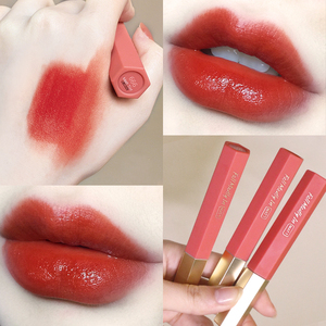 稚优泉哑光唇釉666口红学生款女平价国货小众品牌正品烂番茄色