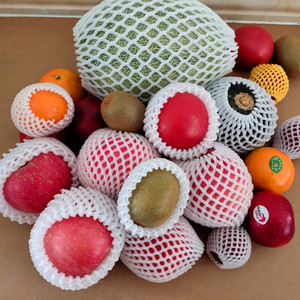 水果网套苹果防震泡沫保护套草莓橙子桃葡萄哈密瓜猕猴桃网袋网兜